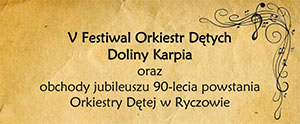 plakat orkiestry mini