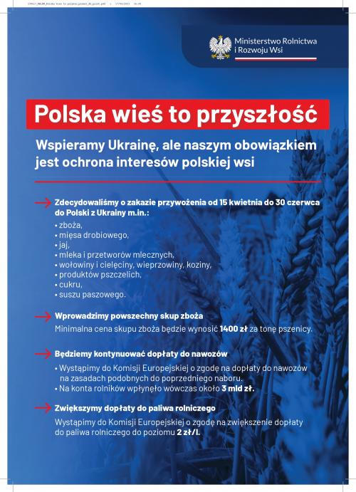 230417 MRiRW Polska wies to przyszlosc plakat A3 print page 0001