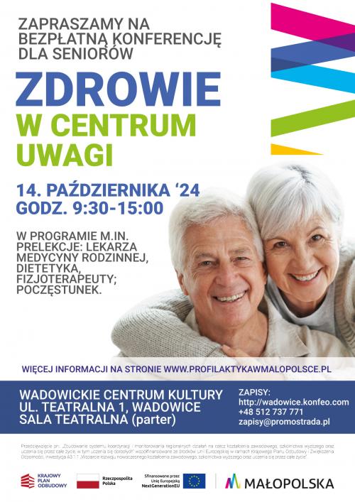 plakat konferencja wadowice