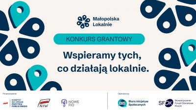Konkurs grantowy Malopolska Lokalnie