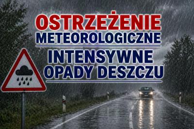 opady deszczu